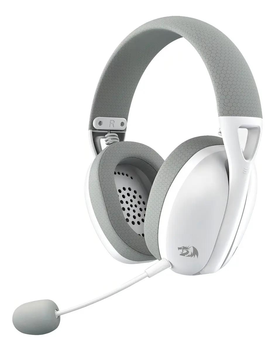 Diadema Inalámbrica Redragon Ire H848G Wireless White/gray - Audio Gamer Diadema Inalámbrica Redragon Ire H848G Wireless White/gray - Audio Gamer