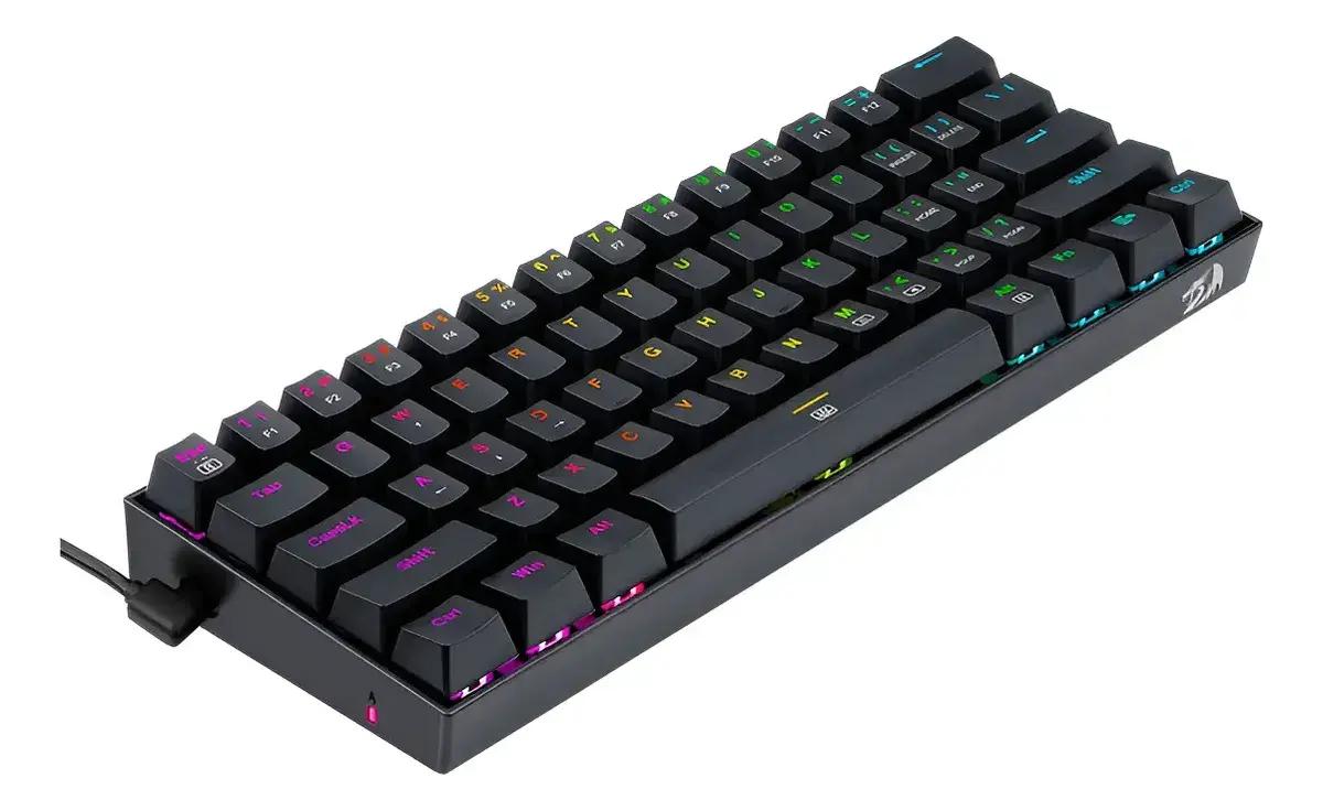 Teclado Redragon Dragonborn Negro Switche Rojo - Teclados Gamer Teclado Redragon Dragonborn Negro Switche Rojo - Teclados Gamer