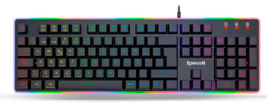 Teclado Redragon Dyaus Black K509RGB - Teclados Gamer Teclado Redragon Dyaus Black K509RGB - Teclados Gamer