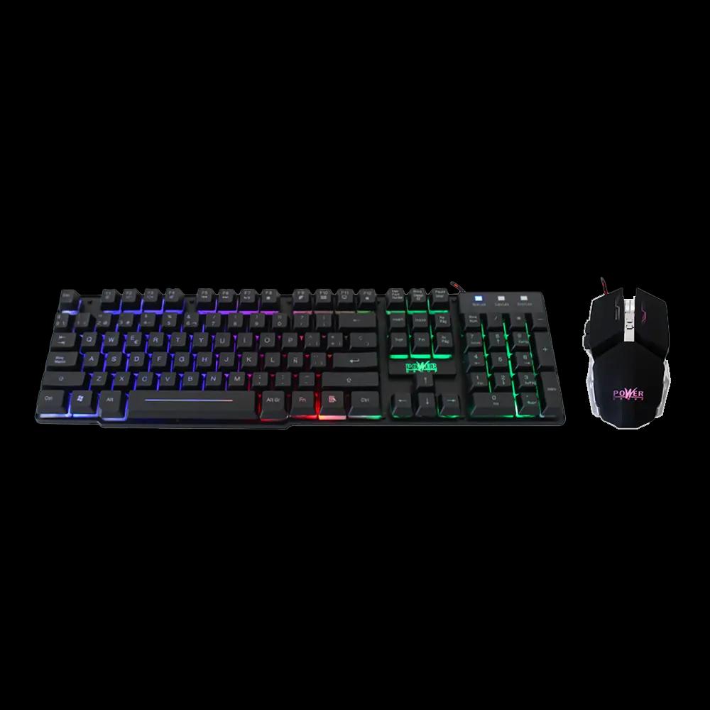 Combo Teclado y Mouse Power Group GC-801SPM-FCT - Combos Teclado y Mouse Combo Teclado y Mouse Power Group GC-801SPM-FCT - Combos Teclado y Mouse