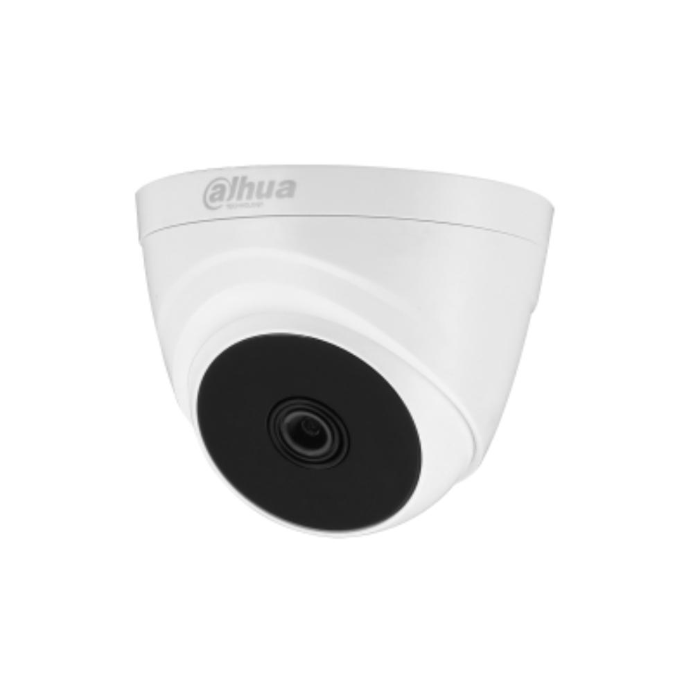 Cámara Dahua Domo de focal fija IR HDCVI de 2 MP, Máx. 30 fps a 1080p, Iluminación IR inteligente, 25 m de distancia de iluminación, Lente fija de 2,8 mm CVI/CVBS/AHD/TVI conmutable - Componentes - Imagen 1 Cámara Dahua Domo de focal fija IR HDCVI de 2 MP, Máx. 30 fps a 1080p, Iluminación IR inteligente, 25 m de distancia de iluminación, Lente fija de 2,8 mm CVI/CVBS/AHD/TVI conmutable - Componentes - Imagen 1