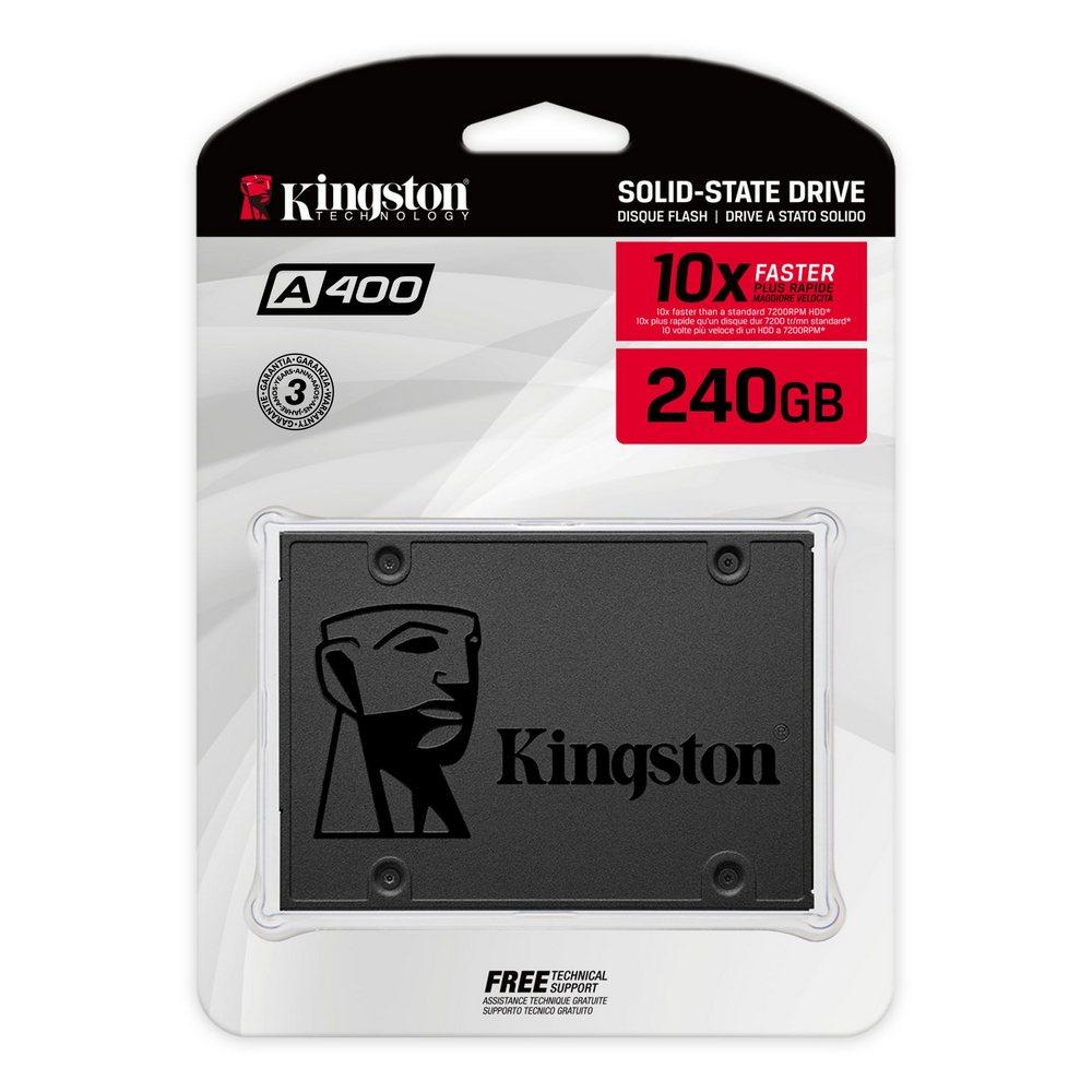 Unidad De Estado Sólido SSD KINGSTON A400 960GB 2.5 COLOR Negro - Componentes - Imagen 2 Unidad De Estado Sólido SSD KINGSTON A400 960GB 2.5 COLOR Negro - Componentes - Imagen 2
